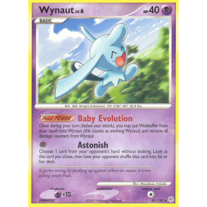 Wynaut 42/130 Pokemon TCG Diamond & Pearl Diamond & Pearl