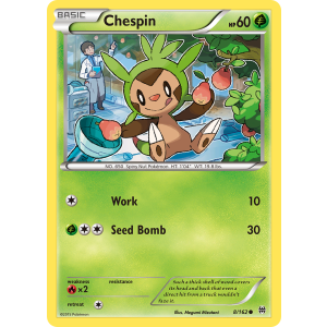 Chespin 8/162 Pokemon TCG XY BREAKthrough