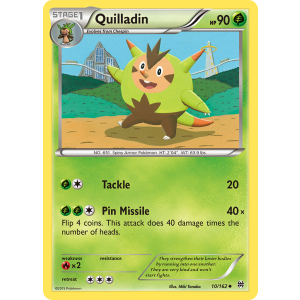 Quilladin 10/162 Pokemon TCG XY BREAKthrough