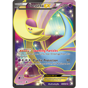 Rare Ultra Cresselia-EX 143/149 Pokemon TCG Black & White Boundaries Crossed