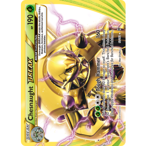 Rare BREAK Chesnaught BREAK 12/162 Pokemon TCG XY BREAKthrough