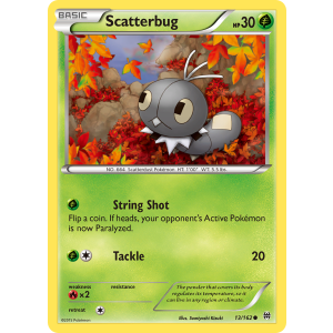 Scatterbug 13/162 Pokemon TCG XY BREAKthrough