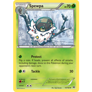 Spewpa 14/162 Pokemon TCG XY BREAKthrough