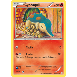 Cyndaquil 18/162 Pokemon TCG XY BREAKthrough