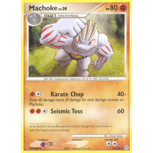 Machoke 53/130 Pokemon TCG Diamond & Pearl Diamond & Pearl