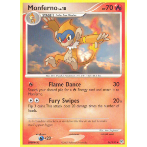 Monferno 56/130 Pokemon TCG Diamond & Pearl Diamond & Pearl