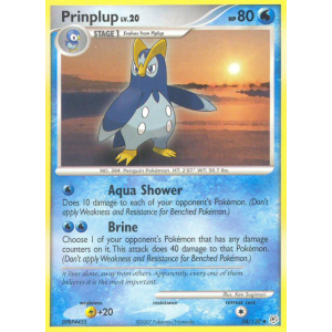 Prinplup 58/130 Pokemon TCG Diamond & Pearl Diamond & Pearl