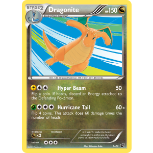 Rare Holo Dragonite 5/20 Pokemon TCG Black & White Dragon Vault