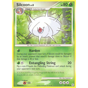 Silcoon 63/130 Pokemon TCG Diamond & Pearl Diamond & Pearl