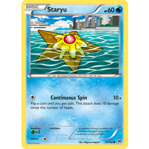 Staryu 29/162 Pokemon TCG XY BREAKthrough