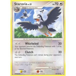 Staravia 64/130 Pokemon TCG Diamond & Pearl Diamond & Pearl