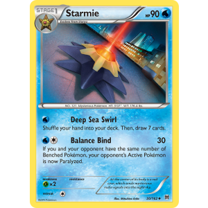 Starmie 30/162 Pokemon TCG XY BREAKthrough