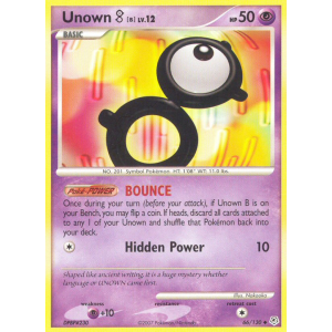 Unown B 66/130 Pokemon TCG Diamond & Pearl Diamond & Pearl