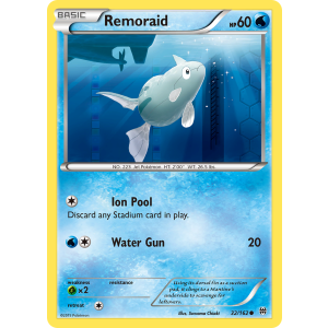 Remoraid 32/162 Pokemon TCG XY BREAKthrough