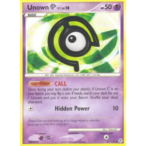 Unown C 67/130 Pokemon TCG Diamond & Pearl Diamond & Pearl