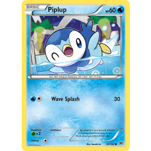 Piplup 36/162 Pokemon TCG XY BREAKthrough