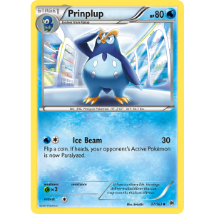 Prinplup 37/162 Pokemon TCG XY BREAKthrough