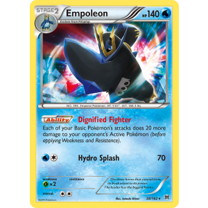 Rare Holo Empoleon 38/162 Pokemon TCG XY BREAKthrough