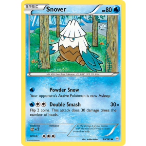 Snover 39/162 Pokemon TCG XY BREAKthrough