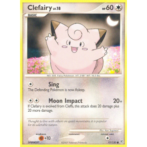 Clefairy 77/130 Pokemon TCG Diamond & Pearl Diamond & Pearl