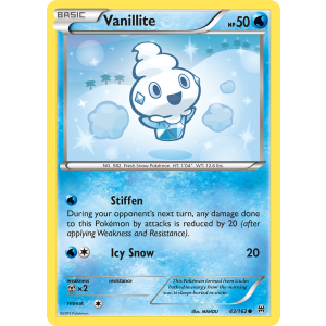 Vanillite 43/162 Pokemon TCG XY BREAKthrough