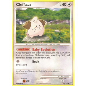 Cleffa 78/130 Pokemon TCG Diamond & Pearl Diamond & Pearl