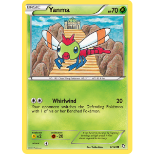 Yanma 4/124 Pokemon TCG Black & White Dragons Exalted