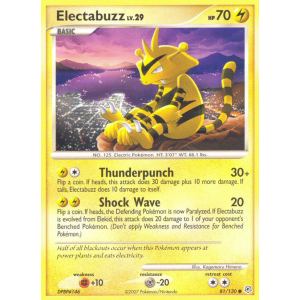 Electabuzz 81/130 Pokemon TCG Diamond & Pearl Diamond & Pearl