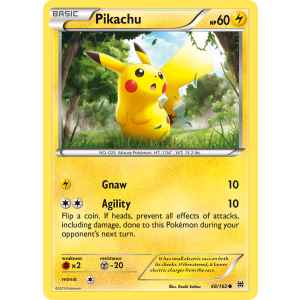 Pikachu 48/162 Pokemon TCG XY BREAKthrough