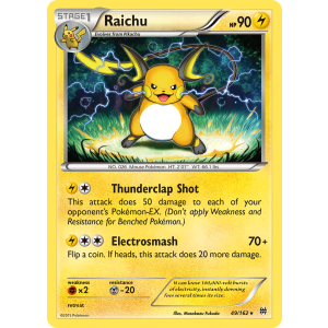 Raichu 49/162 Pokemon TCG XY BREAKthrough