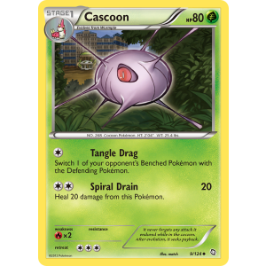 Cascoon 9/124 Pokemon TCG Black & White Dragons Exalted