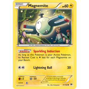 Magnemite 51/162 Pokemon TCG XY BREAKthrough