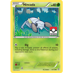 Nincada 10/124 Pokemon TCG Black & White Dragons Exalted