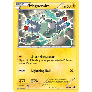 Magnemite 52/162 Pokemon TCG XY BREAKthrough