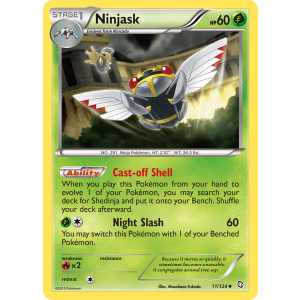 Ninjask 11/124 Pokemon TCG Black & White Dragons Exalted