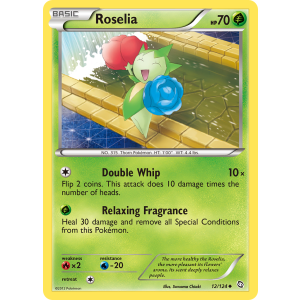 Roselia 12/124 Pokemon TCG Black & White Dragons Exalted