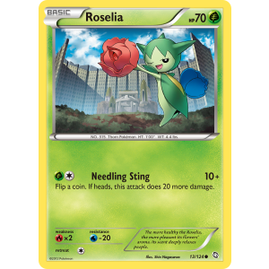 Roselia 13/124 Pokemon TCG Black & White Dragons Exalted