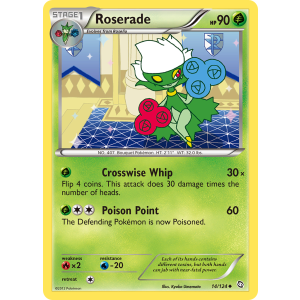 Roserade 14/124 Pokemon TCG Black & White Dragons Exalted