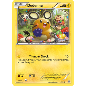 Dedenne 57/162 Pokemon TCG XY BREAKthrough