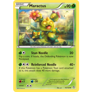 Maractus 16/124 Pokemon TCG Black & White Dragons Exalted