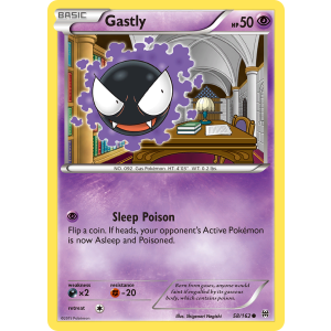 Gastly 58/162 Pokemon TCG XY BREAKthrough