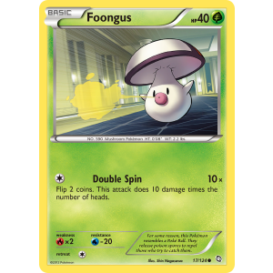 Foongus 17/124 Pokemon TCG Black & White Dragons Exalted