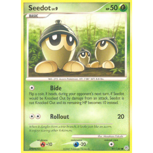 Seedot 97/130 Pokemon TCG Diamond & Pearl Diamond & Pearl