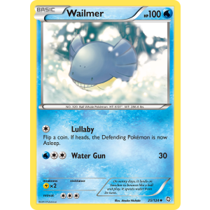 Wailmer 25/124 Pokemon TCG Black & White Dragons Exalted