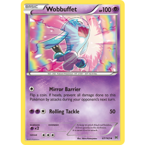 Wobbuffet 67/162 Pokemon TCG XY BREAKthrough