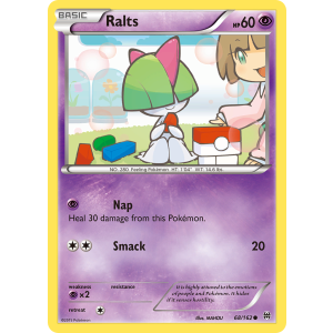 Ralts 68/162 Pokemon TCG XY BREAKthrough