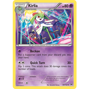 Kirlia 69/162 Pokemon TCG XY BREAKthrough