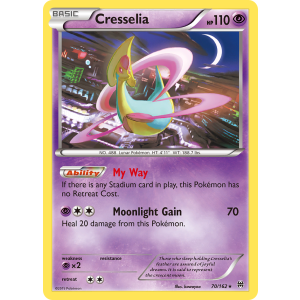 Cresselia 70/162 Pokemon TCG XY BREAKthrough