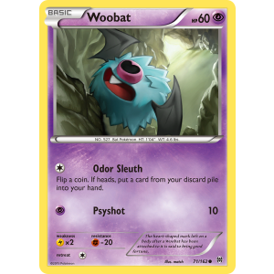 Woobat 71/162 Pokemon TCG XY BREAKthrough