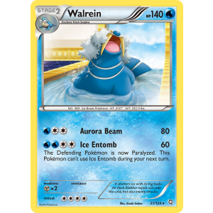 Walrein 31/124 Pokemon TCG Black & White Dragons Exalted